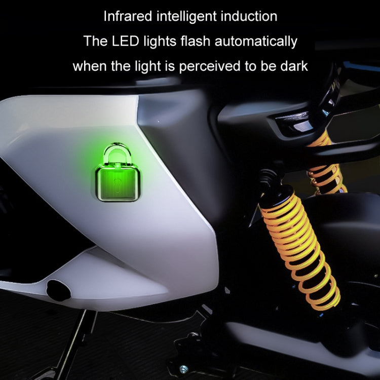 Car Solar Flashing Atmosphere Anti-Theft Warning Lock Light(Three Color Light) - Warning Lights by buy2fix | Online Shopping UK | buy2fix