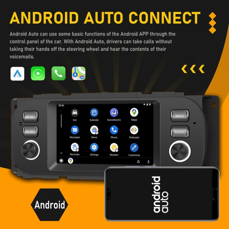 For Para Jeep Grand Cherokee 1999-2004 Carplay Android Navigation All-In-One Monitor With Large Screen(Standard) - Car MP3 & MP4 & MP5 by buy2fix | Online Shopping UK | buy2fix