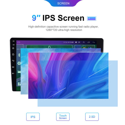 Universal 9 Inch 8 Core CarPlay Android Navigation Car Center Control All-In-One Monitor, Memory: 2+32G(Standard+AHD Camera) - Car MP3 & MP4 & MP5 by buy2fix | Online Shopping UK | buy2fix