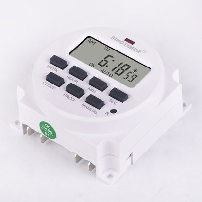 SINOTIMER TM618SH  1 Second Interval Digital LCD Timer Switch Programmable Time Relay 24V - Switch by SINOTIMER | Online Shopping UK | buy2fix