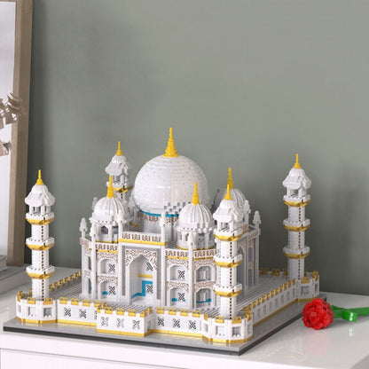 288pcs /Box High Difficulty Micro-Particle Taj Mahal Castle Building Blocks Children Puzzle Toys Festival Gift - Building Blocks by buy2fix | Online Shopping UK | buy2fix