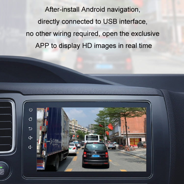 Android ADAS HD Night Vision 1080P USB Driving Recorder, Model: Dual Lens(16G Memory Card) - Car DVRs by buy2fix | Online Shopping UK | buy2fix