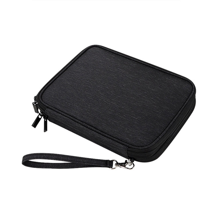 SM08 Large Capacity Waterproof Portable Double-layer Digital Storage Bag, Size: L(Black) - Digital Storage Bag by buy2fix | Online Shopping UK | buy2fix