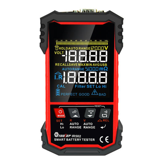 Battery Internal Resistance Tester Lead-Acid Alkaline Lithium Battery Tester, Model: IR502 - Battery & Resistance Tester by buy2fix | Online Shopping UK | buy2fix