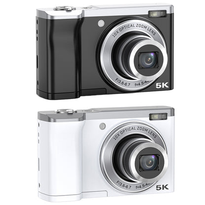 DC305X 5K/30FPS 2.8-Inch HD Shooting 5X Optical Zoom Anti-Shake Digital Camera, Color: White UK Plug - Children Cameras by buy2fix | Online Shopping UK | buy2fix