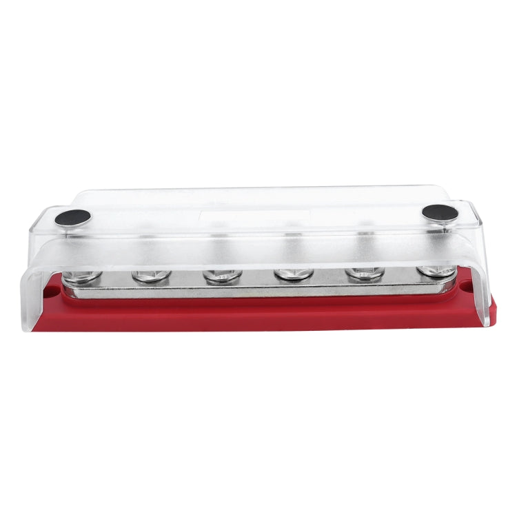 M8 Stud RV Yacht 6-way Nylon Flame Retardant Base DC Busbar - Fuse by buy2fix | Online Shopping UK | buy2fix