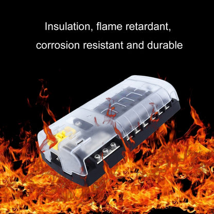 RV Yacht 12-way LED Insulated Flame-retardant Fuse Holder Box with Wire(Configuration 2) - Fuse by buy2fix | Online Shopping UK | buy2fix