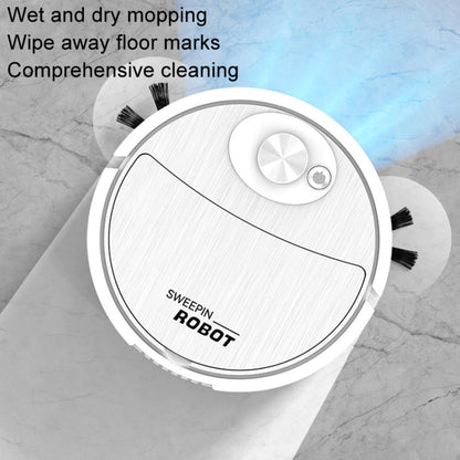 Intelligent Sweeping Robot Sweeping Mopping Suction 3 In 1 Cleaning Machine(8088 Pink) - Robot Vacuum Cleaner by buy2fix | Online Shopping UK | buy2fix