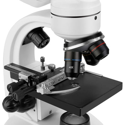 SVBONY SV605 40-1600X Compound Binocular Microscope, Adapter: EU Plug - Digital Microscope by SVBONY | Online Shopping UK | buy2fix