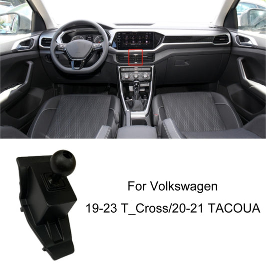 For Volkswagen Car Air Outlet Modified Mobile Phone Holder Base, Model: 19-23 T_Cross/20-21 TACOUA - Special Car Holders by buy2fix | Online Shopping UK | buy2fix