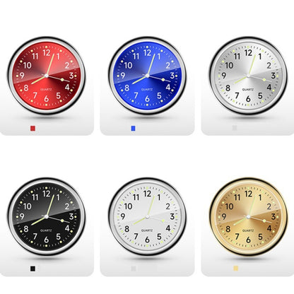 Car Digital Electronic Quartz Luminous Clock, Color: Silver+Air Outlet Clip - Clocks & Car Meters by buy2fix | Online Shopping UK | buy2fix