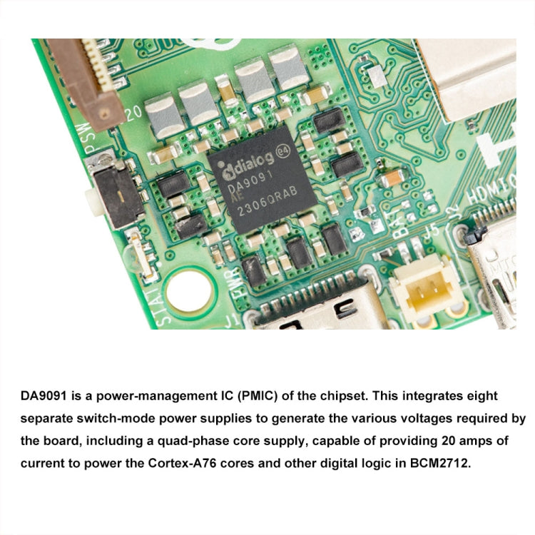 Waveshare For Raspberry Pi 5 2.4GHz Quad-Core BCM2712 Processor Development Board, Spec: 4GB - Raspberry Pi Accessories by Waveshare | Online Shopping UK | buy2fix