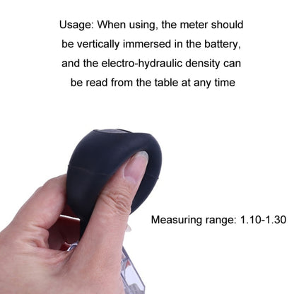 Automobile Suction Type Battery Electrolyte Hydrometer(Black) - Electronic Test by buy2fix | Online Shopping UK | buy2fix