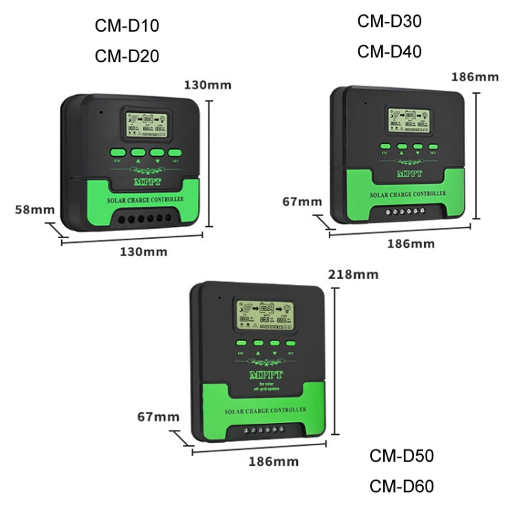 12V-24V 50A WIFI Remote MPPT Home Energy Storage Control System Solar Controller, Model: CM-D50 - Others by buy2fix | Online Shopping UK | buy2fix