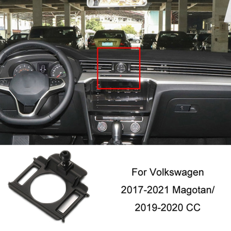 For Volkswagen Car Air Outlet Modified Mobile Phone Holder Base, Model: 17-21 Magotan/19-20 CC - Special Car Holders by buy2fix | Online Shopping UK | buy2fix