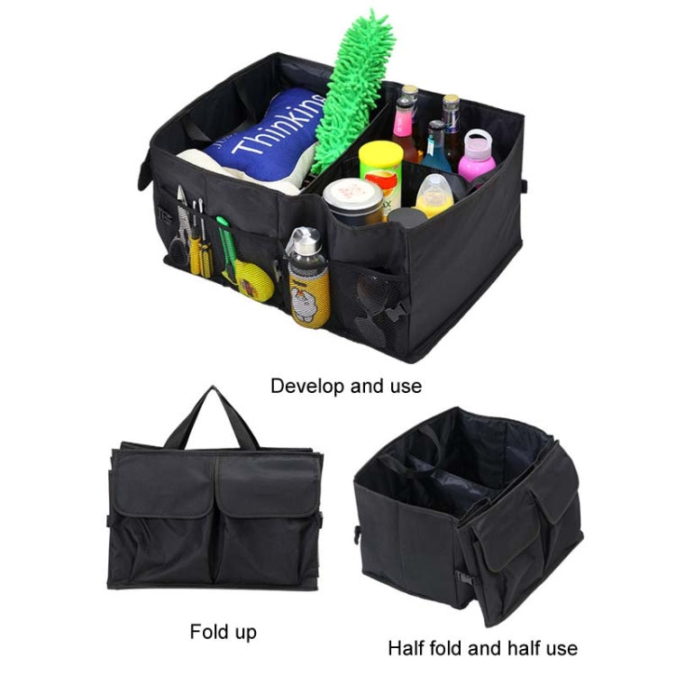 Car Trunk Portable Foldable Organizing And Storing Box(Black) - Stowing Tidying by buy2fix | Online Shopping UK | buy2fix