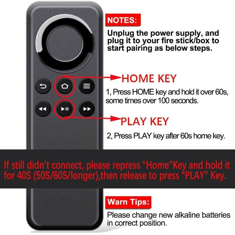 CV98LM Bluetooth Remote Control For Amazon Fire TV Stick / Fire TV Box - TV by buy2fix | Online Shopping UK | buy2fix