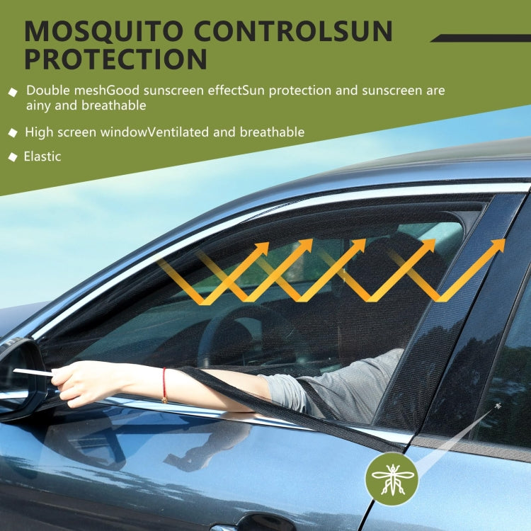 Car Rear Trunk Ventilation Shade Anti-mosquito Screen Cover, Size: S(Set) - Window Foils & Solar Protection by buy2fix | Online Shopping UK | buy2fix