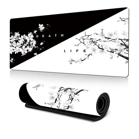 300x600x2mm Ink Painting Cherry Blossom Rubber Non-Slip Mouse Pad Desk Mat(Pattern 9) - Mouse Pads by buy2fix | Online Shopping UK | buy2fix