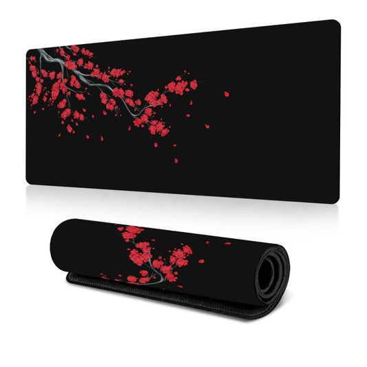 300x700x2mm Ink Painting Cherry Blossom Rubber Non-Slip Mouse Pad Desk Mat(Pattern 17) - Mouse Pads by buy2fix | Online Shopping UK | buy2fix