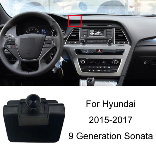 For Hyundai Car Special Mobile Navigation Bracket Base, Model: 15-17 9 Generation Sonata - Special Car Holders by buy2fix | Online Shopping UK | buy2fix