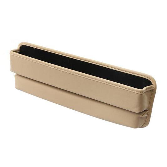 3311 2-in-1 Car Seat Gap Storage Box Gap Plug Strip Car Supplies(Beige) - Stowing Tidying by buy2fix | Online Shopping UK | buy2fix