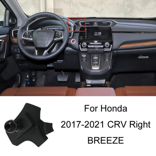 For Honda Car-Mounted Mobile Phone Navigation Holder Base, Model: 17-21 CRV Right/BREEZE - Special Car Holders by buy2fix | Online Shopping UK | buy2fix