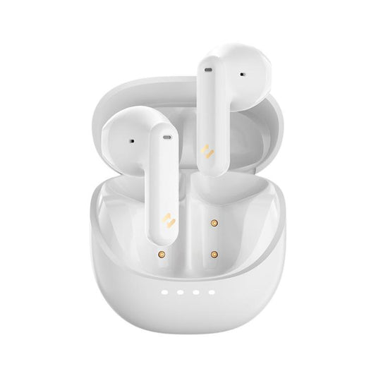 Havit E9 Semi-In-Ear ENC Noise Reduction Wireless Bluetooth Earphones, Color: White-Standard Edition - Bluetooth Earphone by Havit | Online Shopping UK | buy2fix