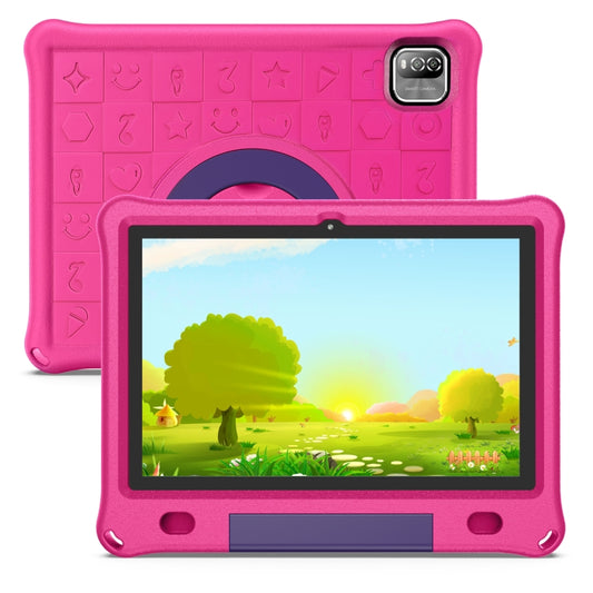 Pritom B10K Kids Tablet PC, 10.1 inch, 3GB+64GB, Android 14 RK3562 Quad Core CPU, Support 2.4G WiFi / BT 4.0, Global Version with Google Play (Rose Red) -  by PRITOM | Online Shopping UK | buy2fix