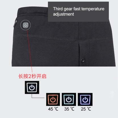 USB Secure Smart Thermostat Hair Hot Pants for Women (Color:Black Size:M) - Casual Pants by buy2fix | Online Shopping UK | buy2fix
