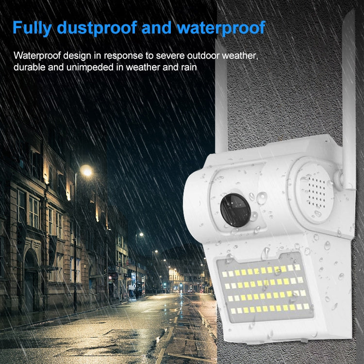 DP14 2.0 Million Pixels 1080P HD Wall Lamp Smart Camera, Support Full-color Night Vision / Motion Detection / Voice Intercom / TF Card, UK Plug - Security by buy2fix | Online Shopping UK | buy2fix