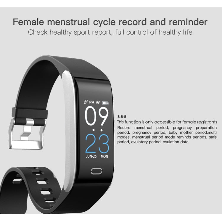 B11 0.96 inches IPS Color Screen Smart Bracelet IP67 Waterproof, Support Call Reminder /Heart Rate Monitoring /Blood Pressure Monitoring /Sleep Monitoring / Sedentary Reminder (Black) - Smart Wear by buy2fix | Online Shopping UK | buy2fix