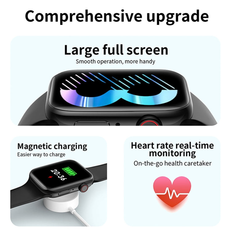 T900 PRO MAX L BIG 1.92 inch Large Screen Waterproof Smart Watch, Support Heart Rate / Blood Pressure / Oxygen / Multiple Sports Modes (Green) - Smart Wear by buy2fix | Online Shopping UK | buy2fix