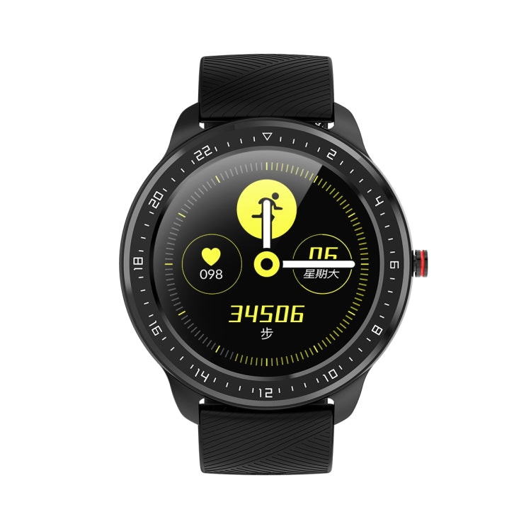 Z06 Fashion Smart Sports Watch, 1.3 inch Full Touch Screen, 5 Dials Change, IP67 Waterproof, Support Heart Rate / Blood Pressure Monitoring / Sleep Monitoring / Sedentary Reminder (Black Grey) - Smart Wear by buy2fix | Online Shopping UK | buy2fix