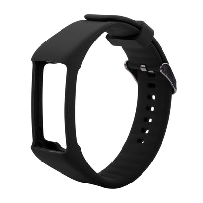 Silicone Sport Watch Band for POLAR A360 / A370(Black) - Smart Wear by buy2fix | Online Shopping UK | buy2fix