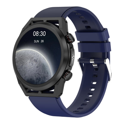 ET310 1.39 inch IPS Screen IP67 Waterproof Silicone Band Smart Watch, Support Body Temperature Monitoring / ECG (Dark Blue) - Smart Watches by buy2fix | Online Shopping UK | buy2fix