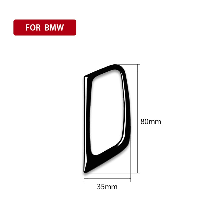 Car Left Drive Key Hole Decorative Sticker for BMW E70 X5 / E71 X6 2009-2013(Black) - In Car by buy2fix | Online Shopping UK | buy2fix