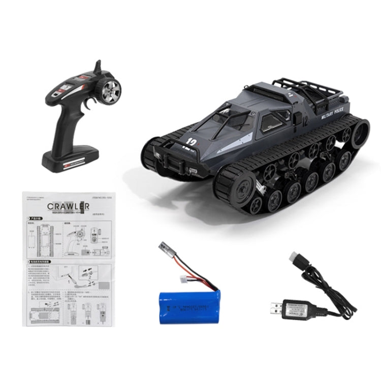 SG-1203 1:12 2.4G Simulation Remote Control EV Tracked Vehicle Tank Off-road Vehicle Model Car Toy (Grey) - RC Cars by buy2fix | Online Shopping UK | buy2fix