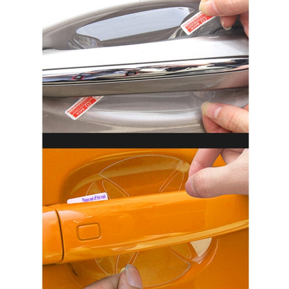 4 PCS Car Auto OPVC Door Bowl Handle Anti-scratch Protective Film for Toyota - Auto Film by buy2fix | Online Shopping UK | buy2fix