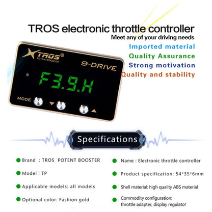 TROS TP 9-Drive Electronic Throttle Controller for Porsche Carrera (991) 2011-2017 - Car Modification by TROS | Online Shopping UK | buy2fix