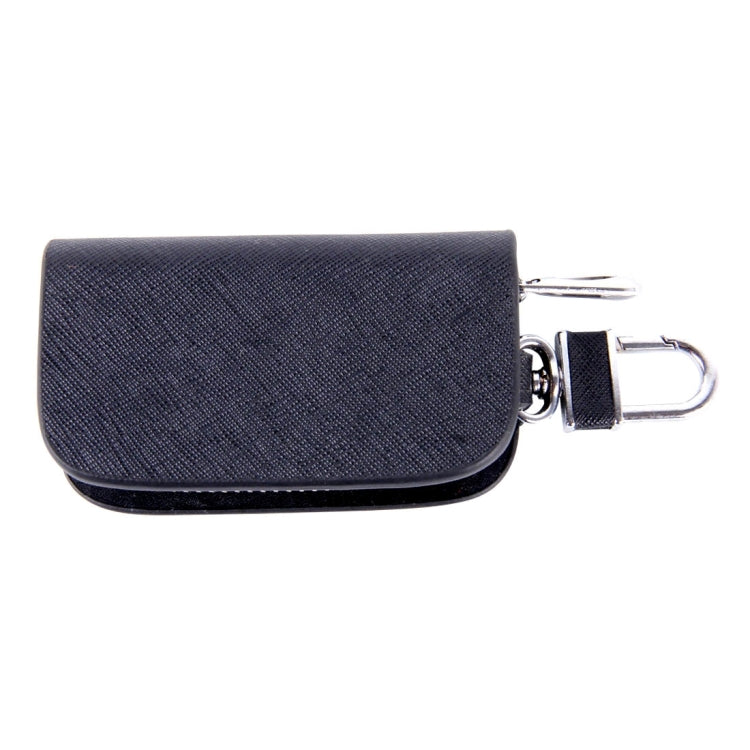 Universal Leather Denim Texture Waist Hanging Zipper Wallets Key Holder Bag (No Include Key)(Black) - Car Key Cases by buy2fix | Online Shopping UK | buy2fix