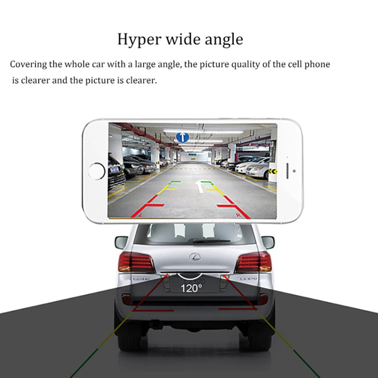 A2157 Car License Plate Frame WIFI Rear View Camera - In Car by buy2fix | Online Shopping UK | buy2fix