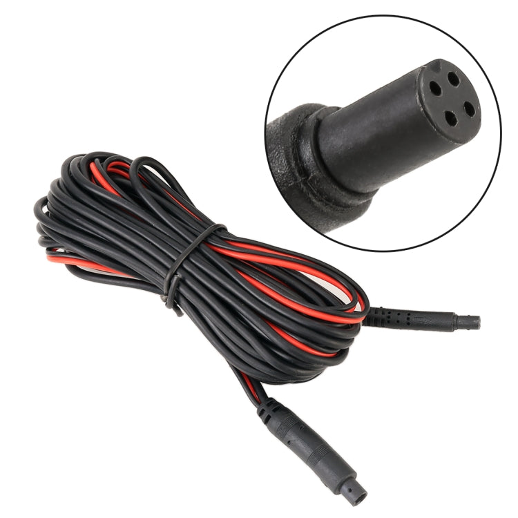 5.5m Universal Car 4P Reversing Camera Extension Cord Rearview Mirror Vehicle Traveling Data Recorder Video Conversion without Plug - In Car by buy2fix | Online Shopping UK | buy2fix