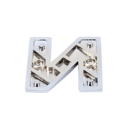 Car Vehicle Badge Emblem 3D English Letter N Self-adhesive Sticker Decal, Size: 4.5*4.5*0.5cm - 3D Metal Sticker by buy2fix | Online Shopping UK | buy2fix