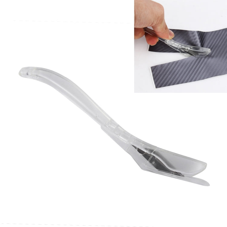 Car Vehicle Fiber Vinyl Film Sticker Wrap Safety Cutter Cutting Styling Wrap Tool(Transparent) - Sticker Tools by buy2fix | Online Shopping UK | buy2fix