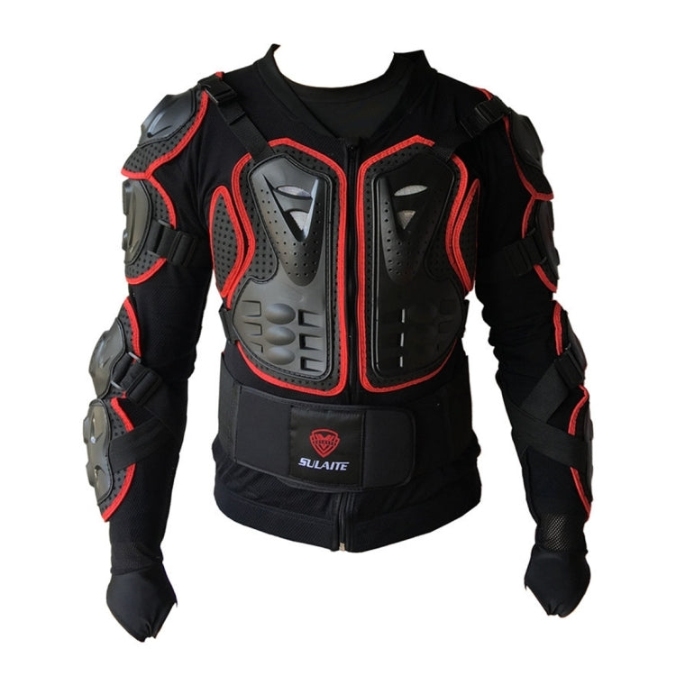 SULAITE BA-03 SUV Motorbike Bicycle Outdoor Sports Armor Protective Jacket, Size: XXXL(Red) - Protective Gear by SULAITE | Online Shopping UK | buy2fix