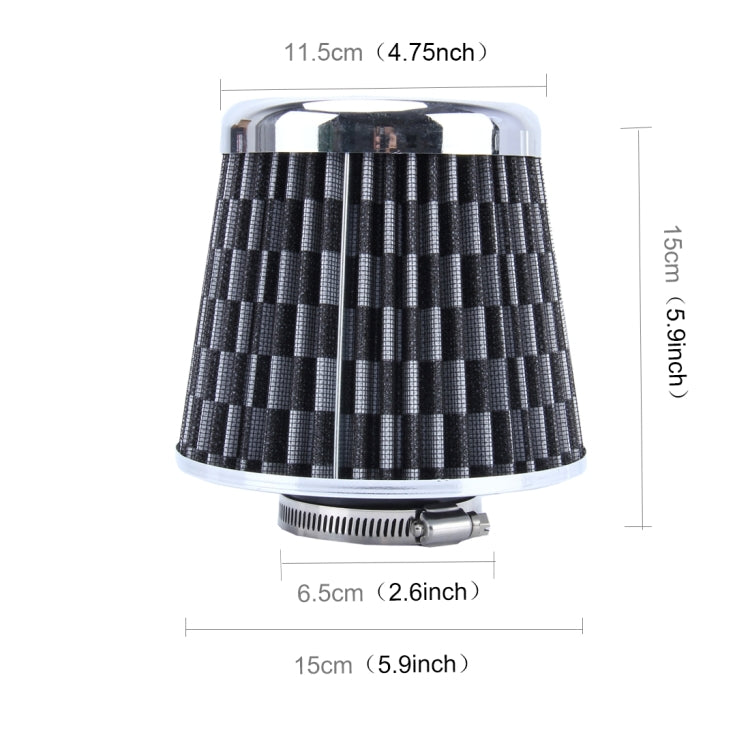 6.5cm Universal Mushroom Head Style Air Filter for Car - In Car by buy2fix | Online Shopping UK | buy2fix