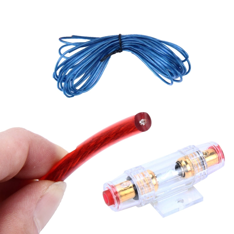 YH-128 1200W Car Amplifier Audio Power Cable Subwoofer Wiring Installation Kit with High Performance RCA Interconnect - In Car by buy2fix | Online Shopping UK | buy2fix