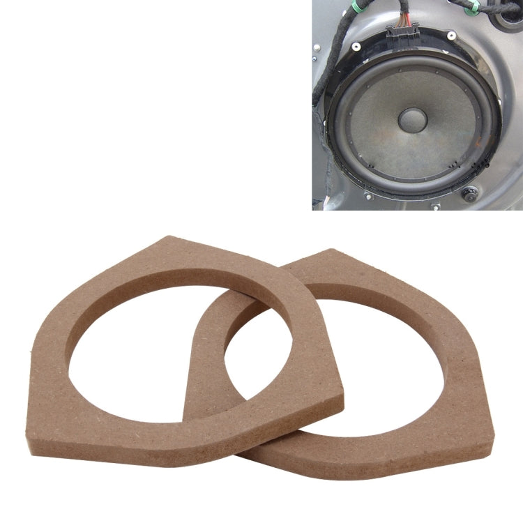 2 PCS Car Auto Wood Loudspeaker Base Protection Cover Holder Mat for Toyota - In Car by buy2fix | Online Shopping UK | buy2fix