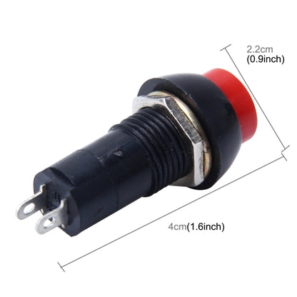Car Auto Universal DIY 2 Pin Round Cap OFF- ON Push Button - In Car by buy2fix | Online Shopping UK | buy2fix